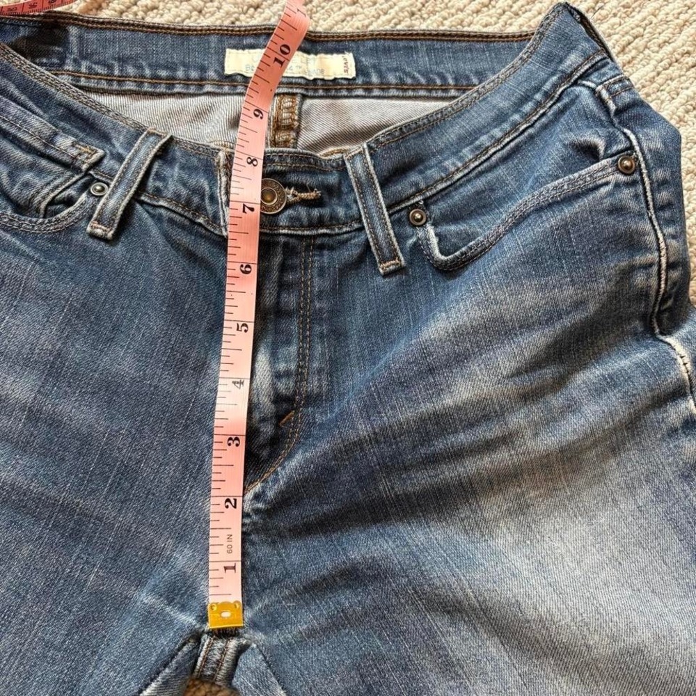 Levi's Retro Bootcut Flare Lift 544 Women 4 S Faded Distressed Ripped Y2K Style - Picture 7 of 8
